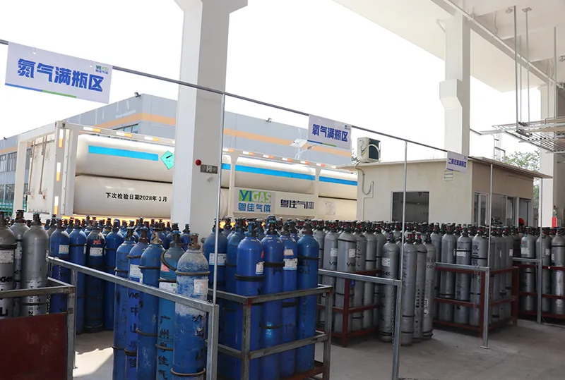 Bottled Gas Storage Area